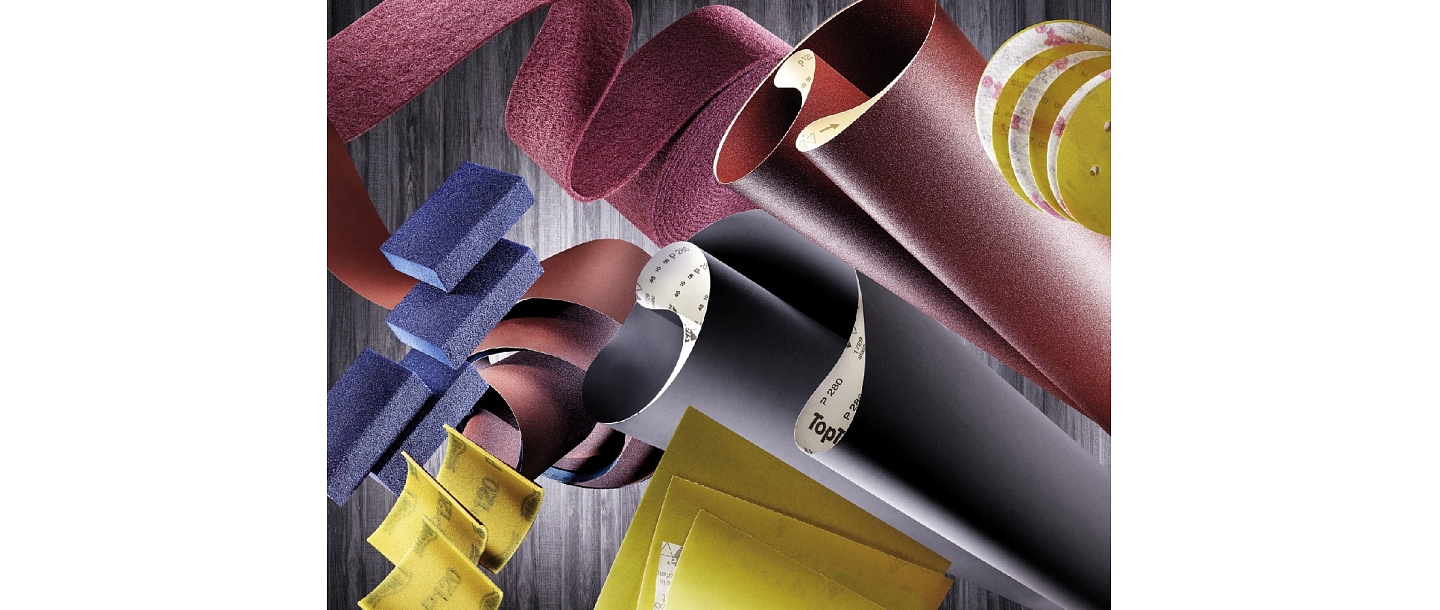 Sandpaper, roll, sale of grinding blocks
