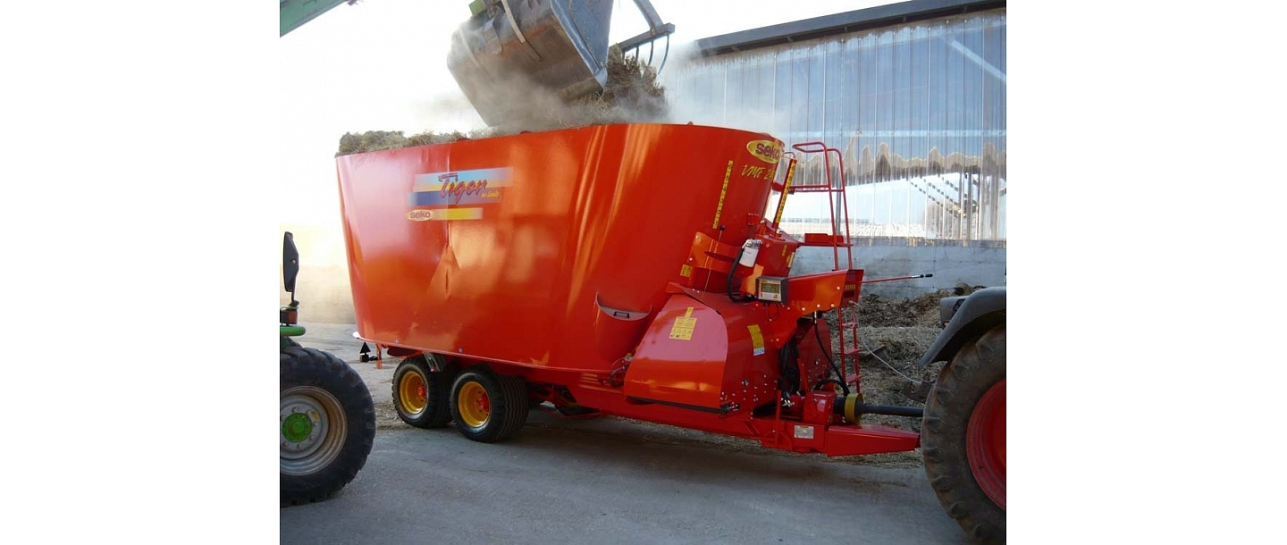 SEKO horizontal feed mixer