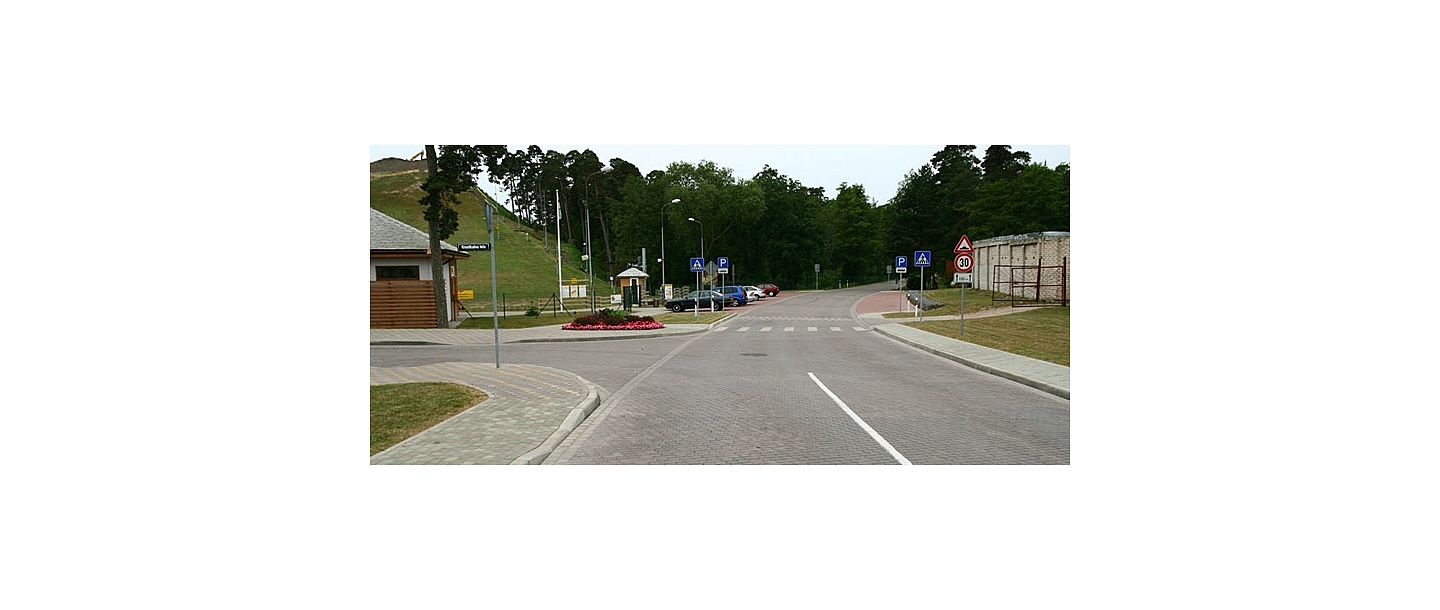 Reconstruction of Saules Street in Ventspils, street design, street reconstruction