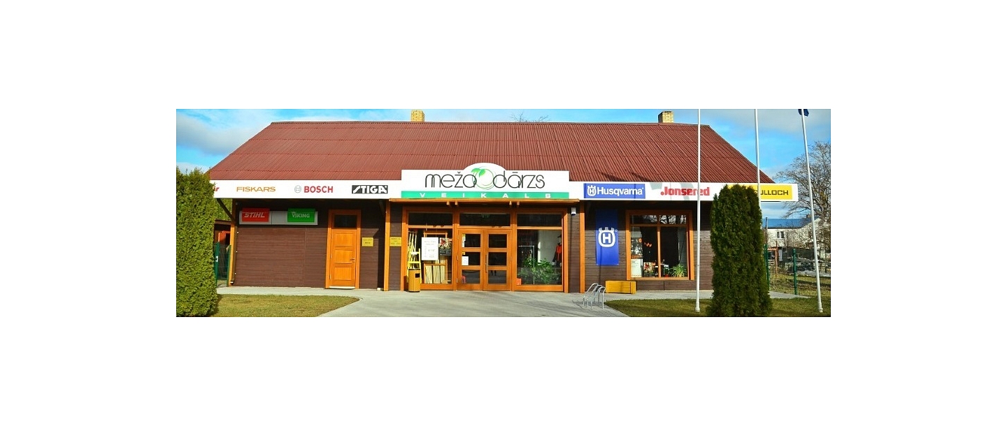 Forest and garden equipment, service in Talsi and Dundaga