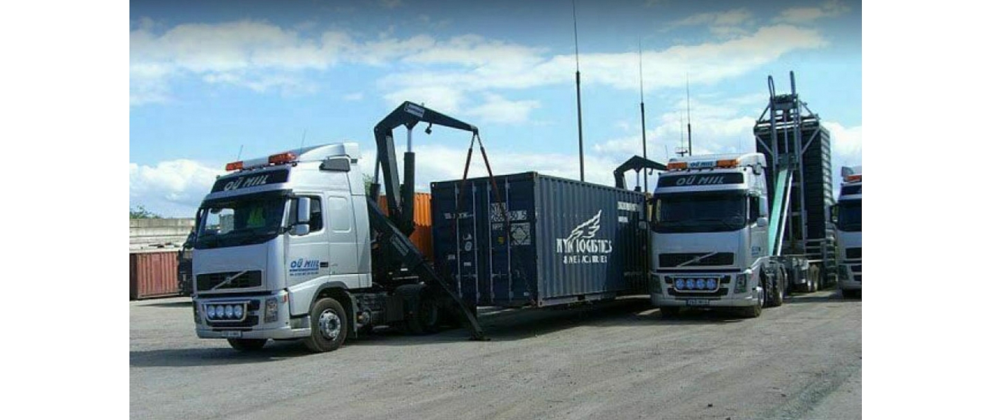 Container cargo transport