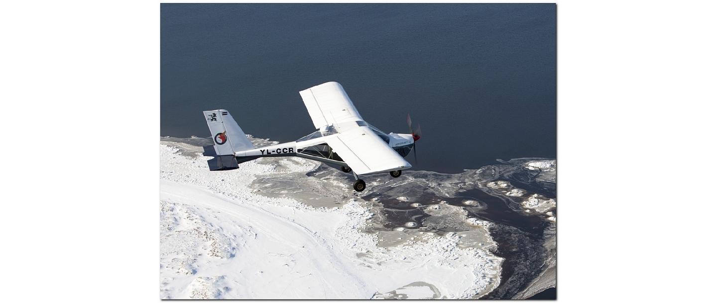 Полет над Ригой