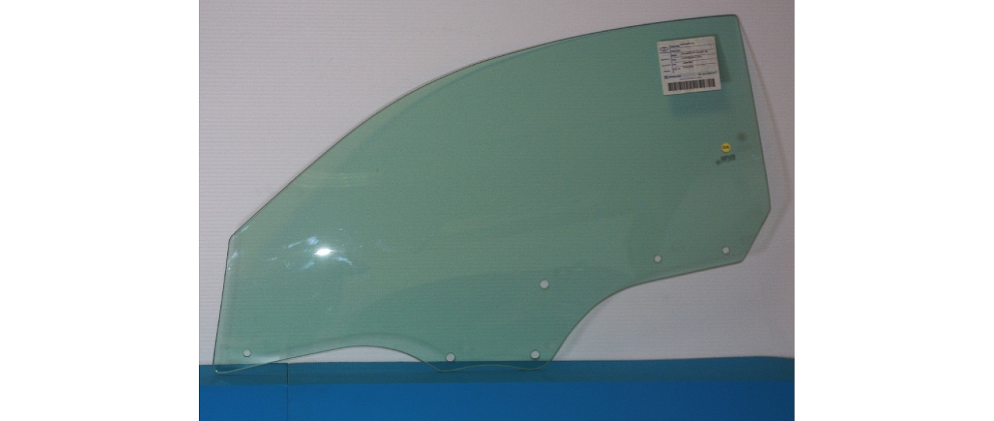 4127LGNC2FD HYUNDAI COUPE 02 10 Car Door Window Auto Glass Green Front Left 6 Holes