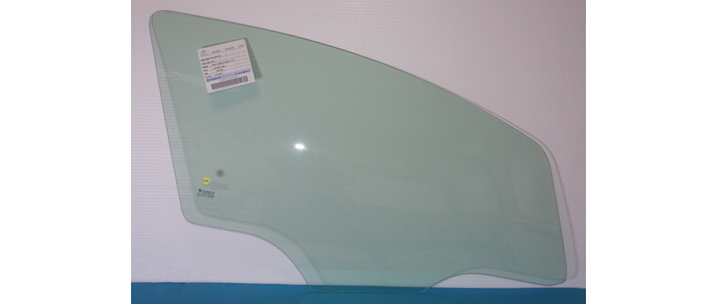 6312RGSH5FD OPEL CORSA D 07 Car Door Window Green Front Right Driver Side wo Accessories