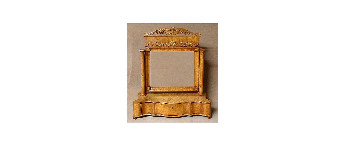 19. gs. dresser mirror - restored