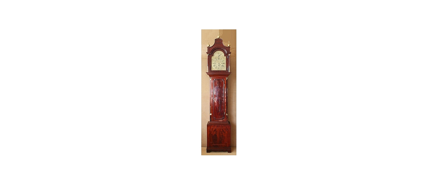 English standing clock - restored