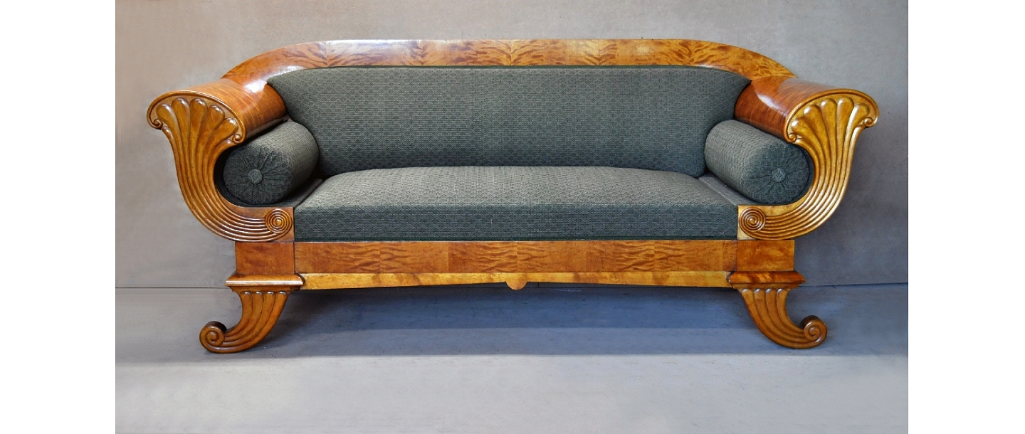 Fairy tale museum interior sofa - restored