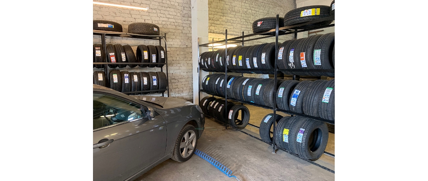 Tire trade in Kurzeme