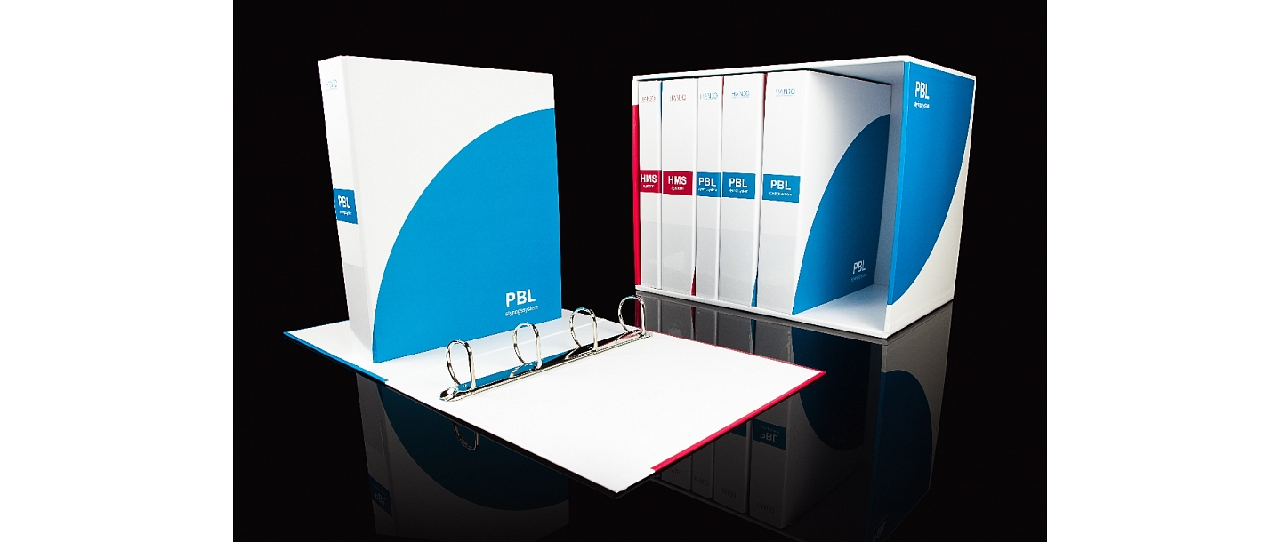 Registry files, material samples, store Displays, boxes and bags