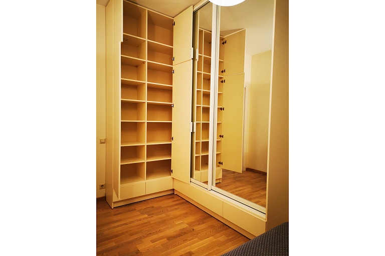 Built-in cabinets by individual order. "GS Fittings"