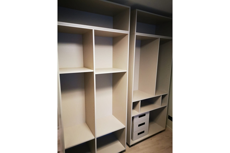 Built-in cabinets by individual order. "GS Fittings"