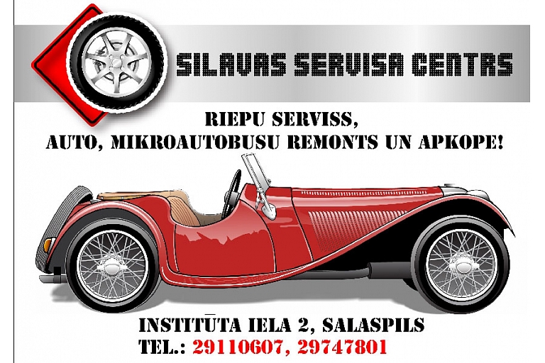 Car service Salaspils, Silava service center