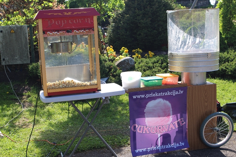 Cotton candy and popcorn rental