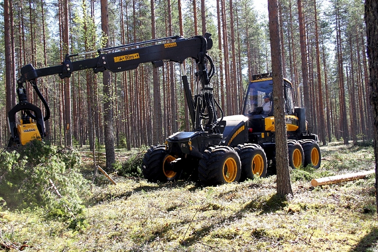 Harvester ponsse ergo 8w c51