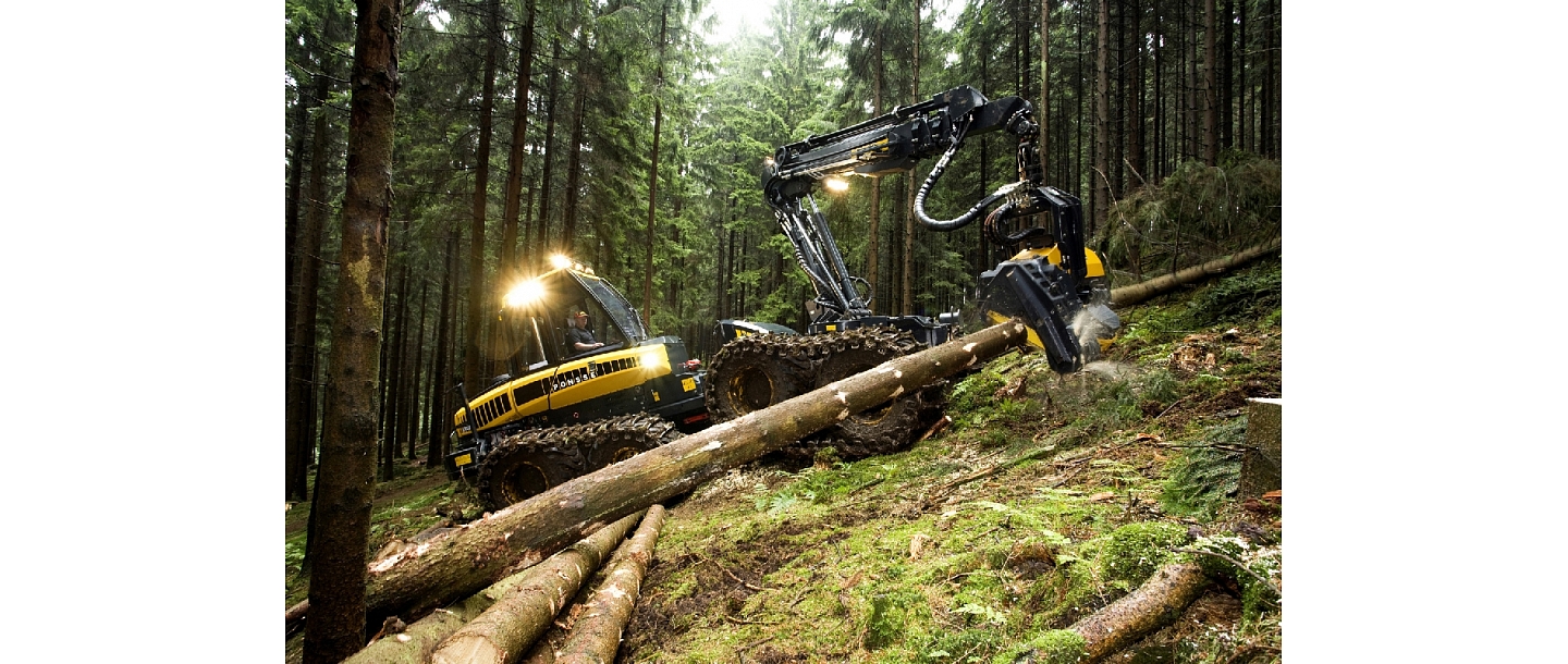 Harvester ponsse ergo 8w4