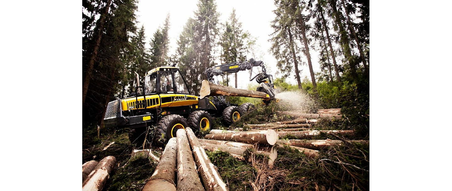 Harvesteri ponsse bear 8w 1