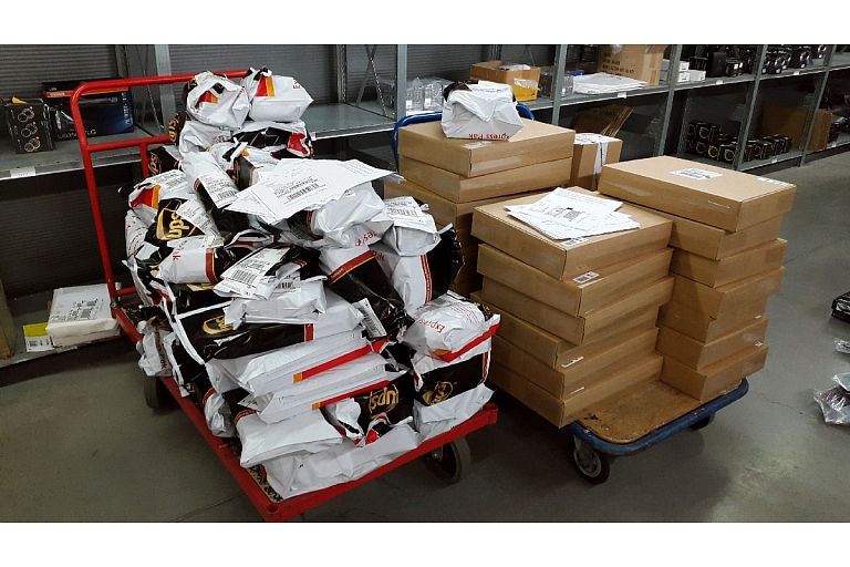 International shipments
