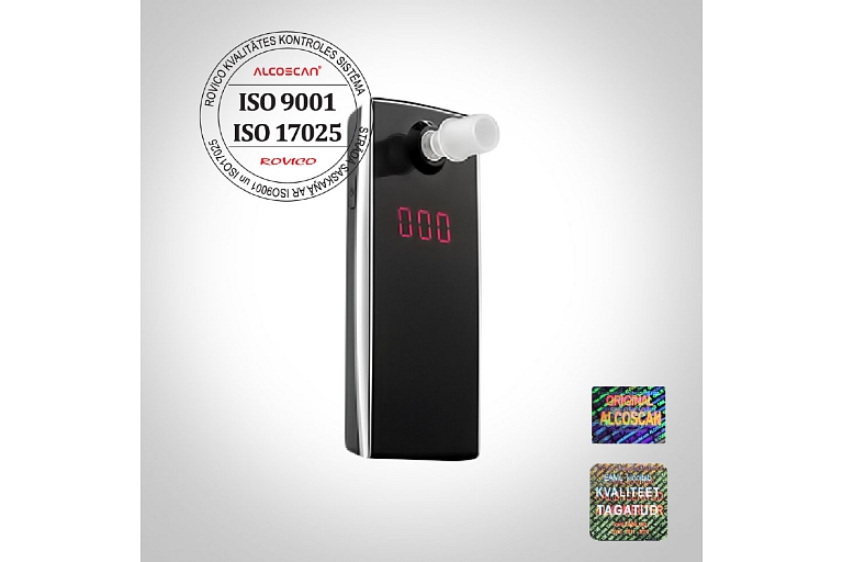 ISO 9001, ISO 17025 breathalyzer