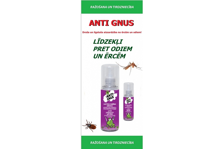 ITLA.LV ANTI GNUS products against mosquitoes and ticks