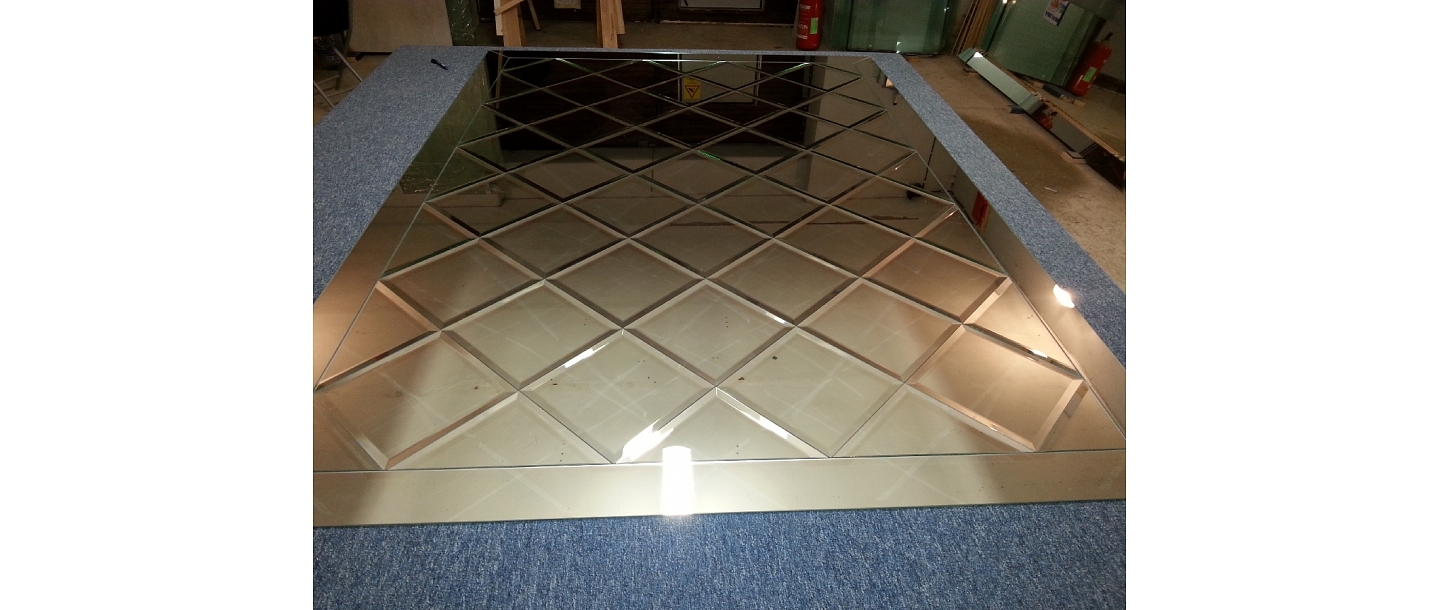 Spoguļu ar facetu izgatavošana