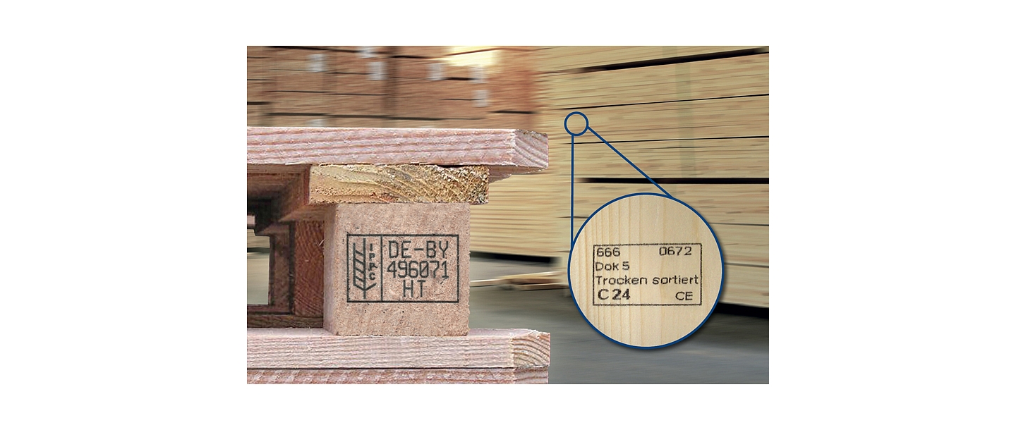 Kokmateriālu marķēšana reajet arko grupa