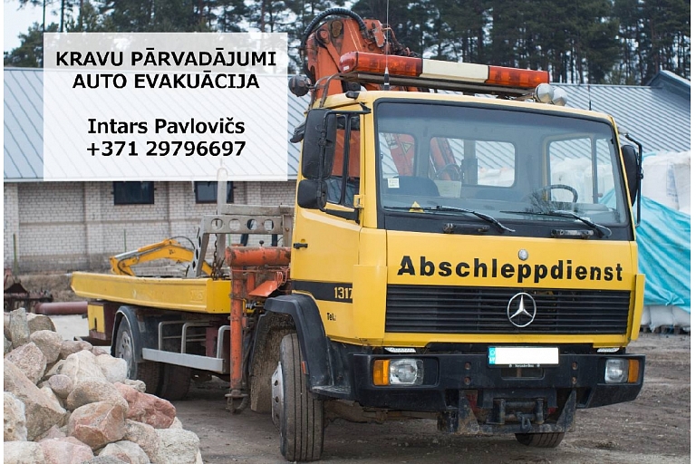 Autoevakuators Tukumā