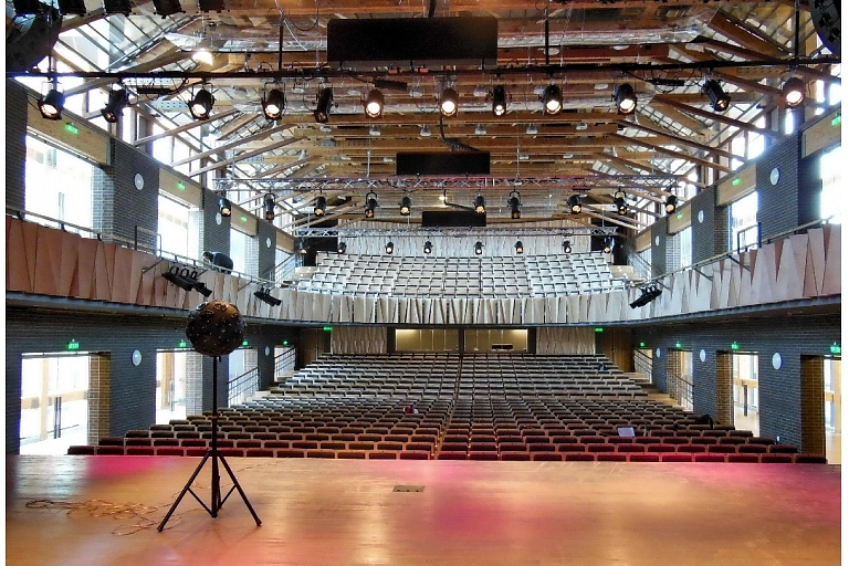 Акустика помещения концертного зала Цесис
