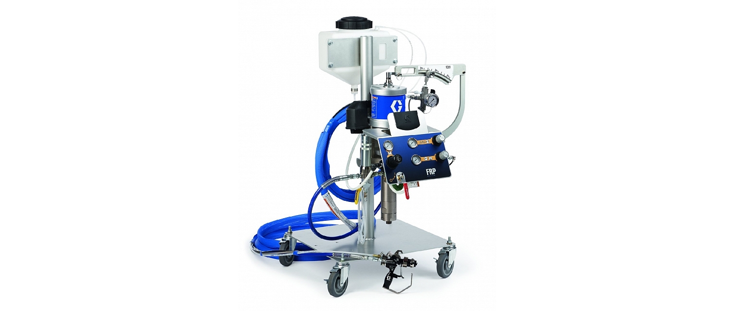 Оборудование GRACO для нанесения смолы Gelcoat