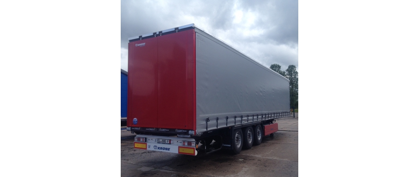 KRONE gardine semitrailer