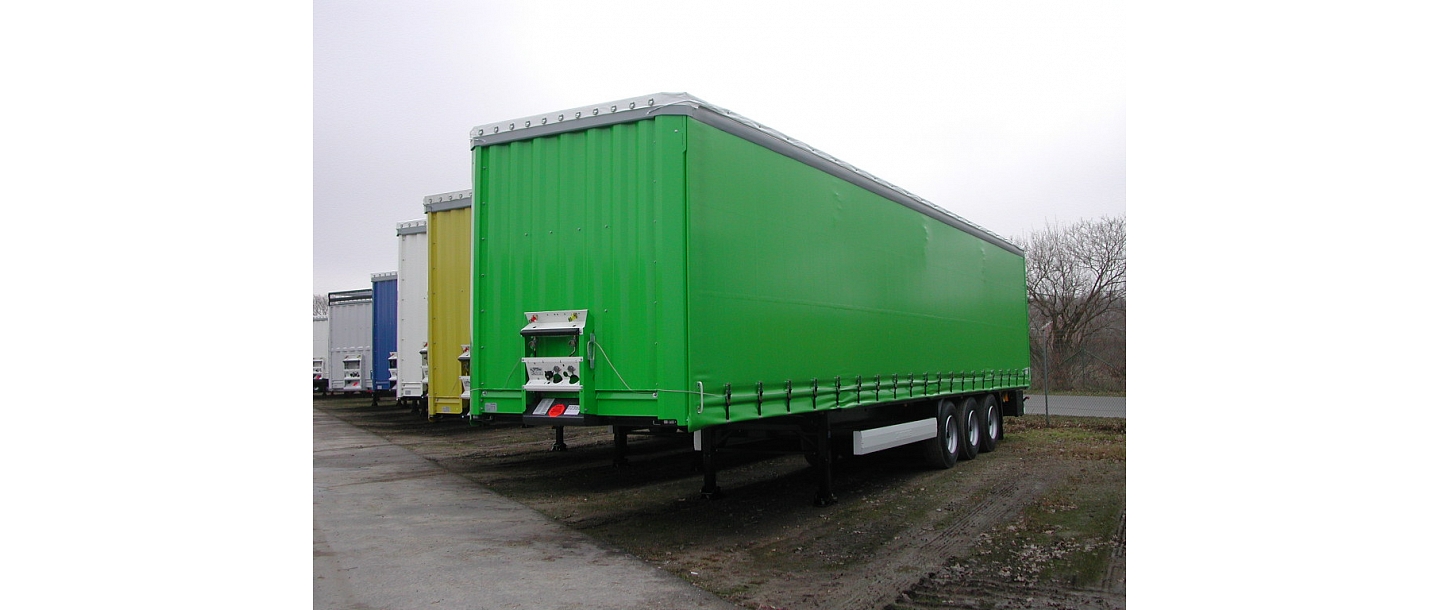 KRONE gardine semitrailer