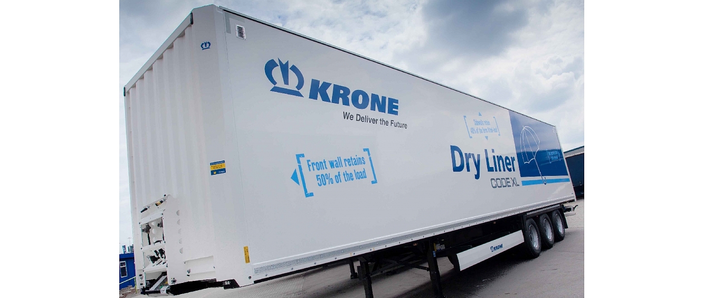 Krone DRY Liner Koffer closed box truck