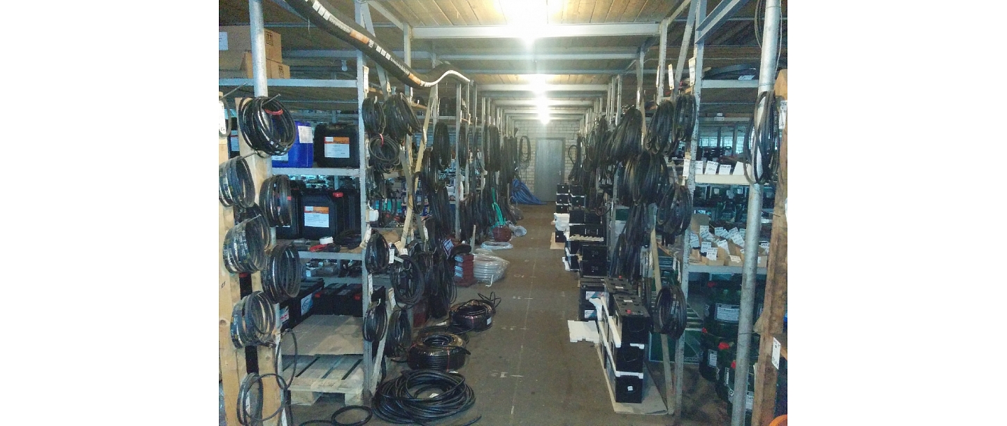 sales of V-belts Ogre