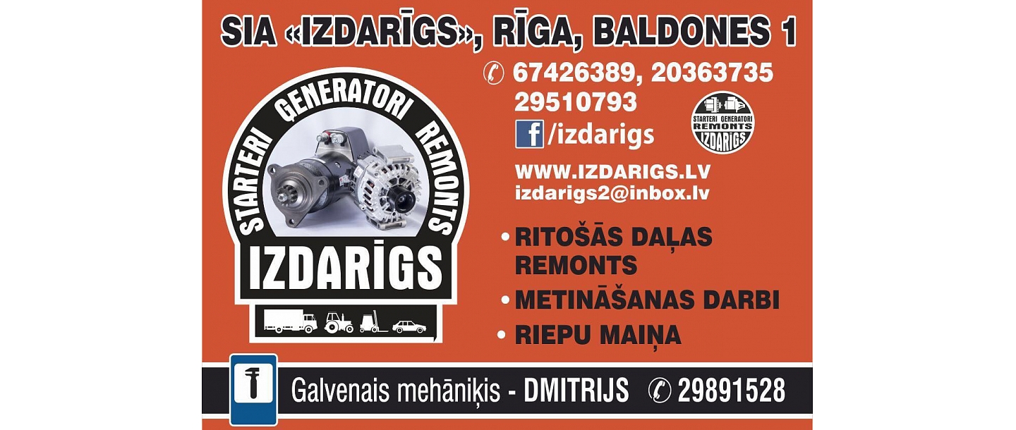 Ģeneratoru remonts
