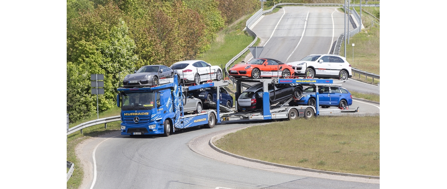 Транспортировка автомашин в Европе