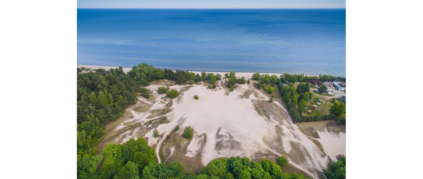 Plieņciema White dune