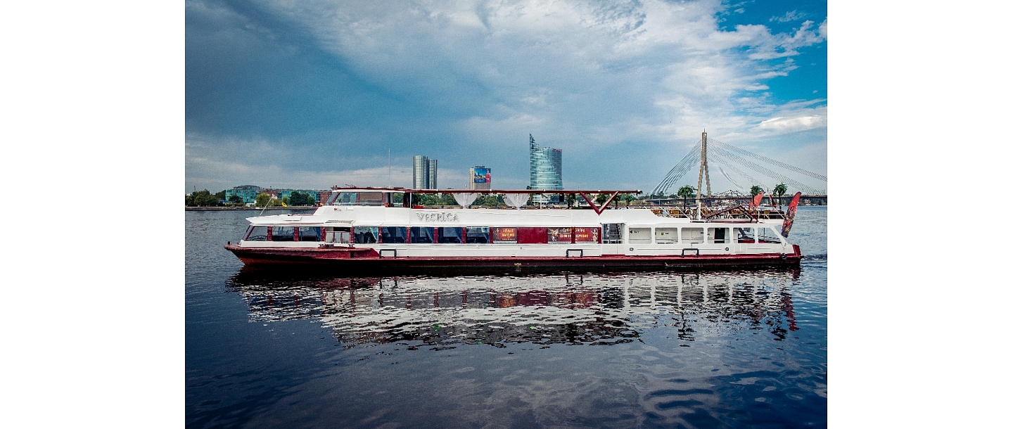 Old Riga, recreational boat