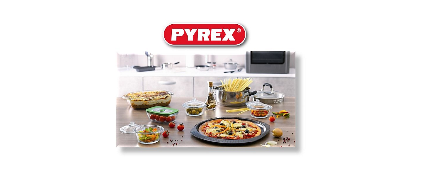 Pyrex trauki