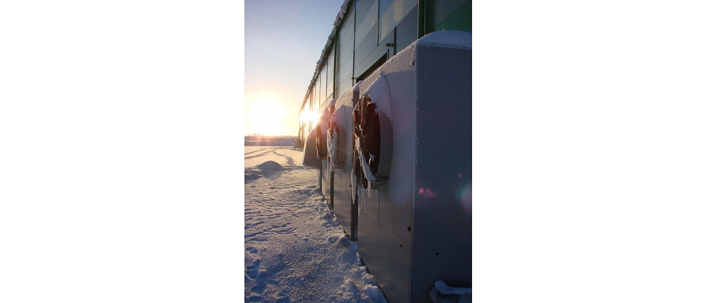 Конструкция системы теплового насоса, каскадное соединение