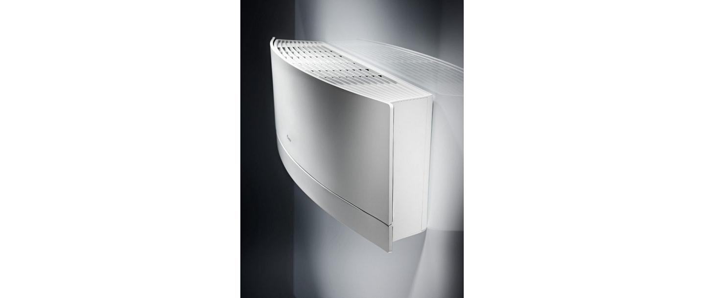 Daikin design air-to-air heat pump Emura