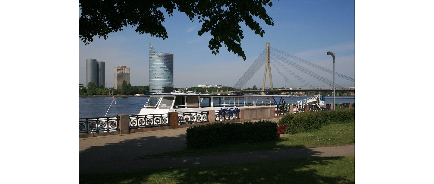 Daugava Riga Sea river sea cruise boat Jelgava