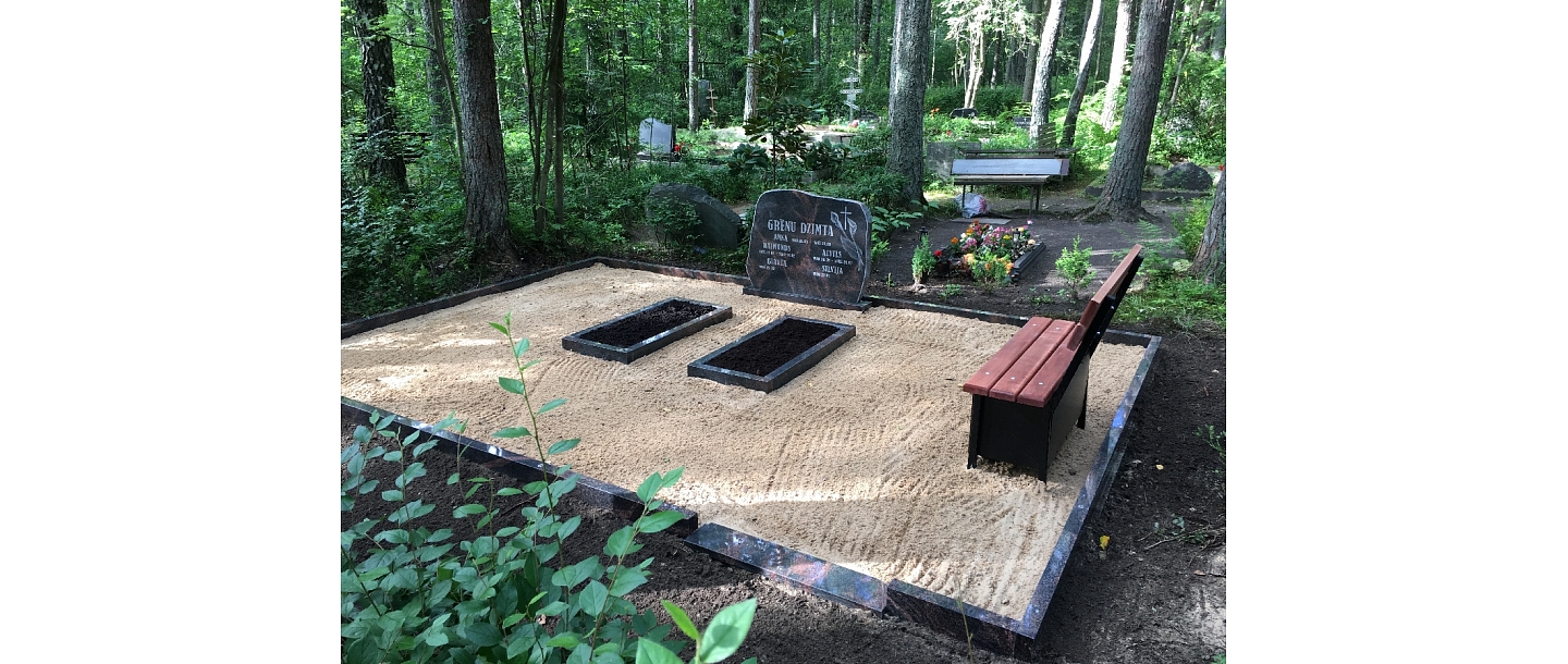 grave stones, tombstones, Riga