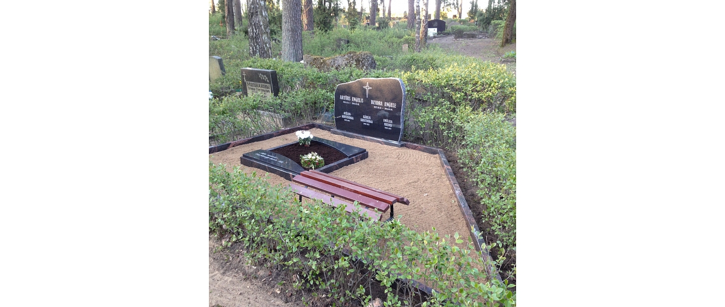 grave stones, tombstones, Riga