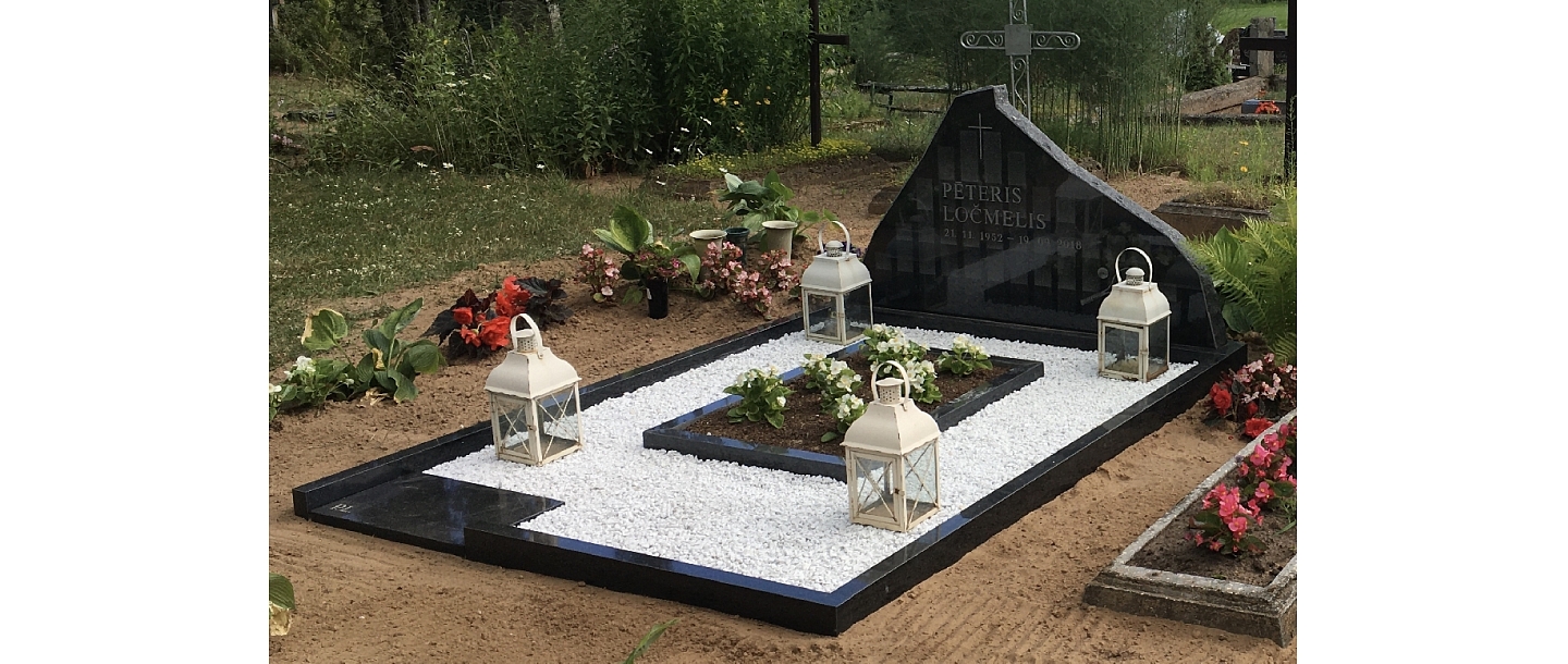 Kapakmeņi, kapu pieminekļi, Rīga