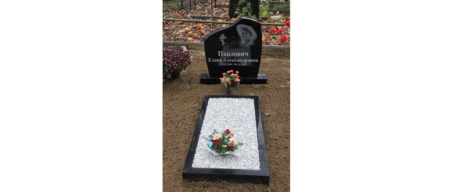 Grave stones, tombstones, Riga