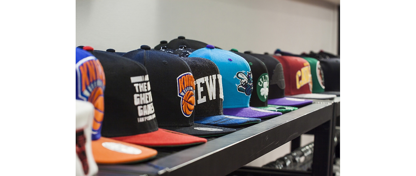 Hats, caps in a wide selection