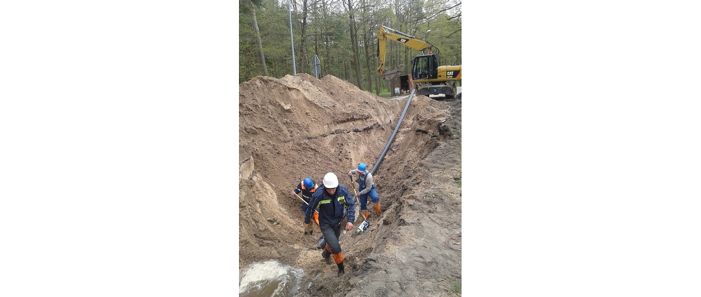 Sewerage system construction