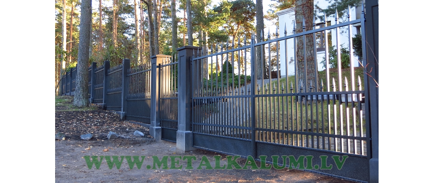 Metal fences