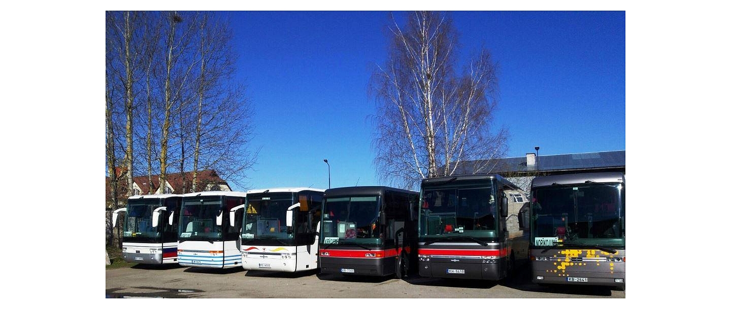 Bus rental for tourists