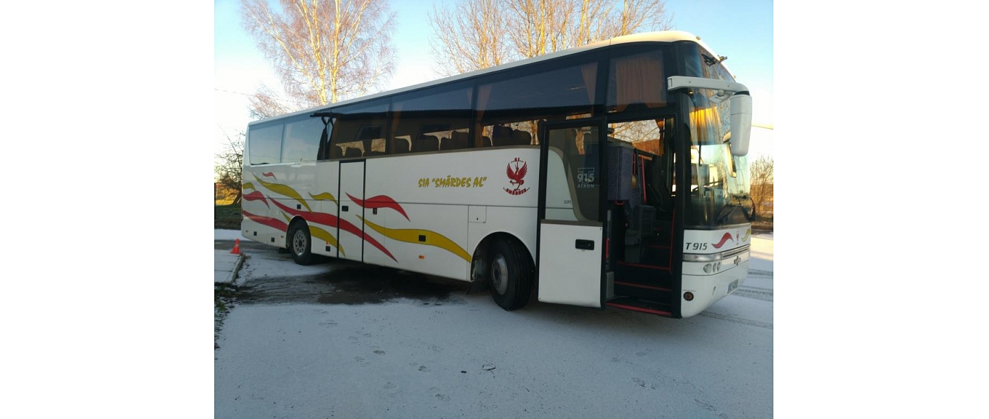 Autobusu remonts Smārdē