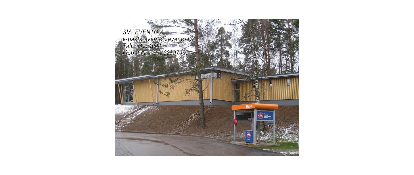 Sales and service center, Dārza Street 36, Smiltene.